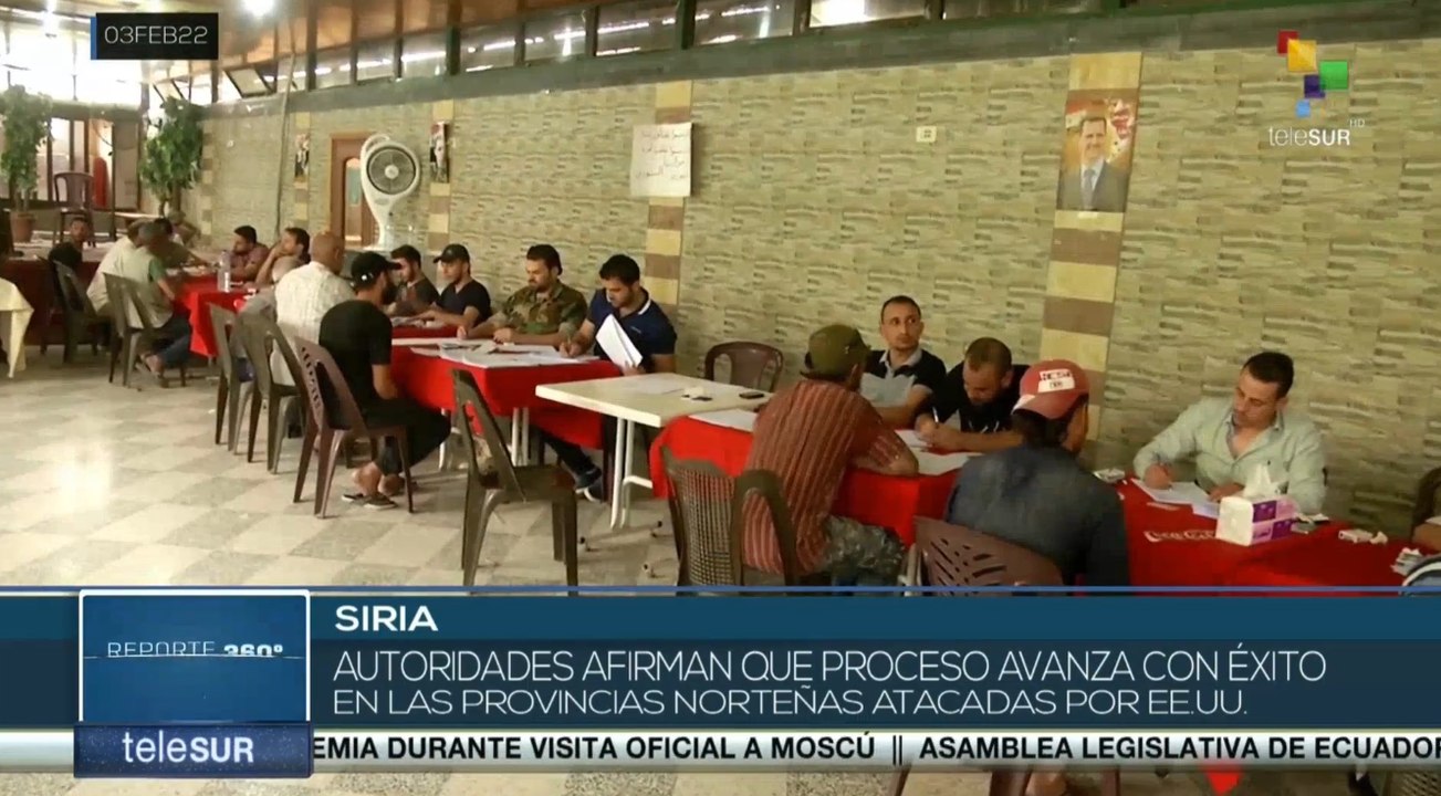 Siria: Grupos armados entregan armas para continuar con el proceso de reconciliación