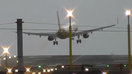 Voilà pourquoi il ne faut pas atterrir par vent fort