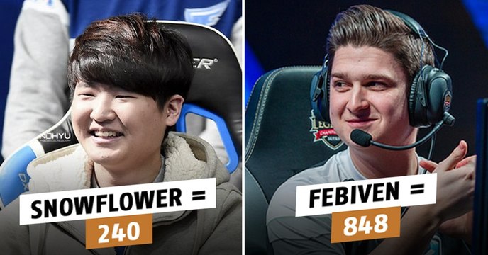 League of Legends : voici les records professionnels de farm pour chaque rôle