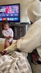 Toddler Wants to Call Her Dad "Bae"