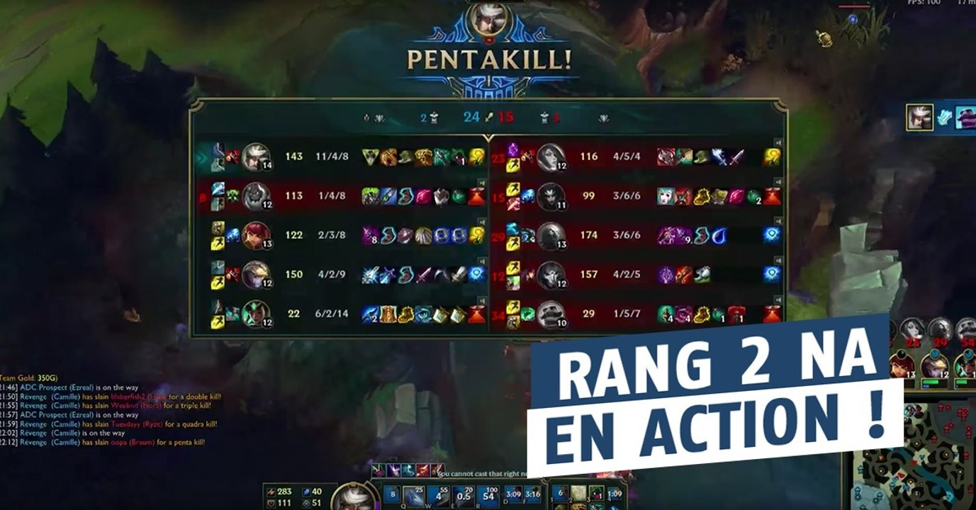 League of Legends : quand l'un des meilleurs joueurs NA te fait croire que faire un pentakill, c'est facile