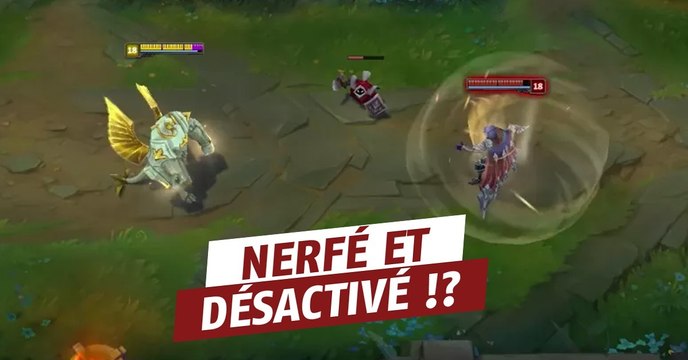 League of Legends : Galio est déjà nerfé et est désactivé pour les joueurs pros