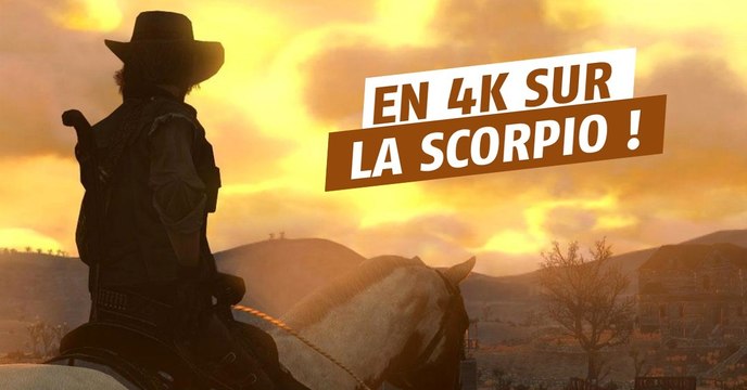 Red Dead Redemption 2 : le jeu servira de démo technique pour la Xbox Scorpio