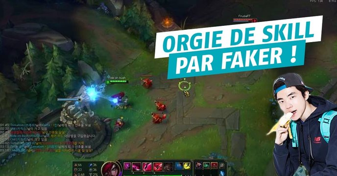League of Legends : une compilation des plus belles esquives de Faker pour le plaisir des yeux