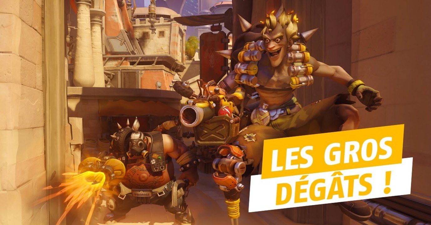 Overwatch : voici les 5 héros qui infligent le plus de dégâts en moyenne