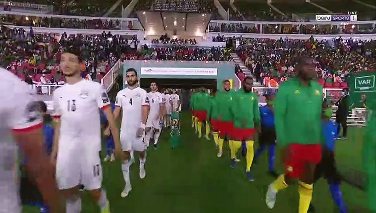 الشوط الاول مباراة مصر و الكاميرون 0-0 نصف نهائ...