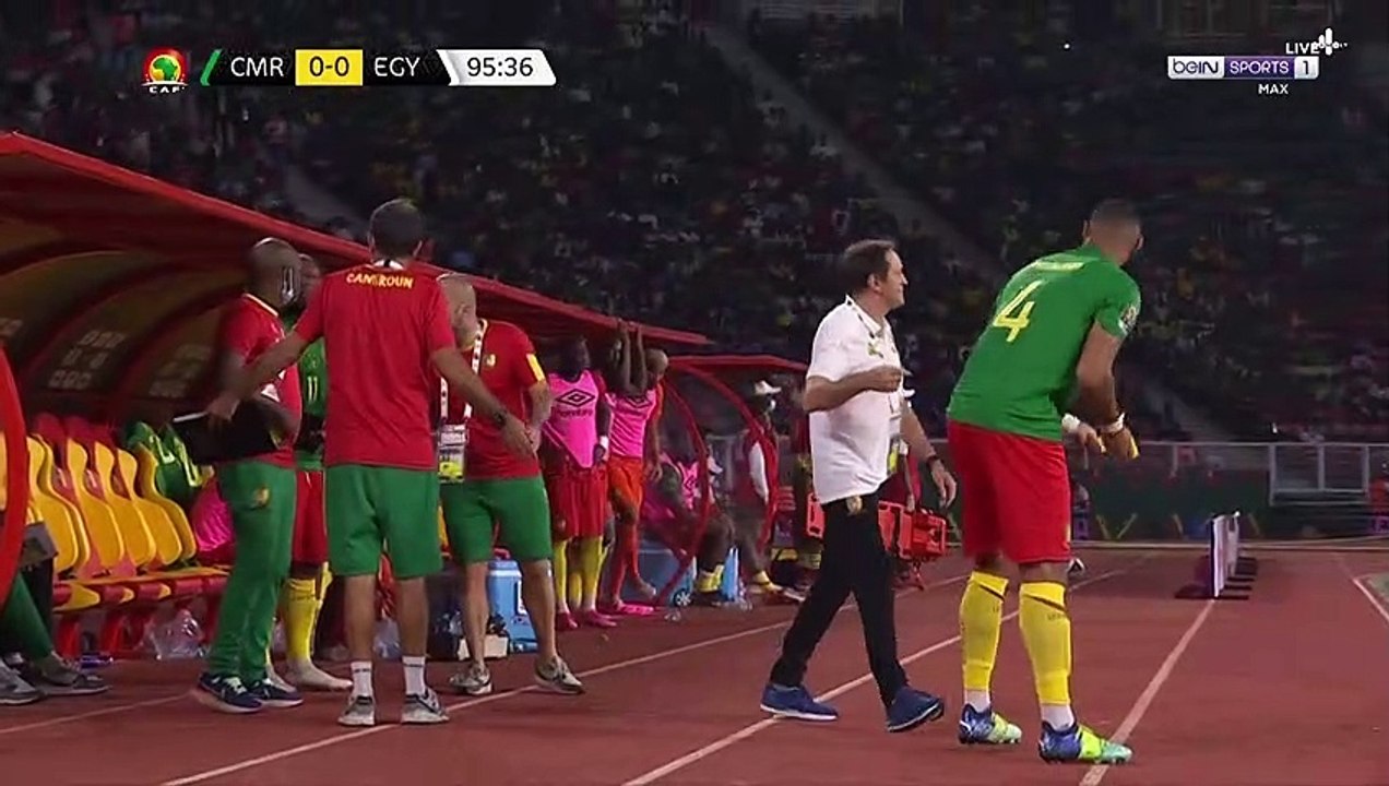الاشواط الاضافية مباراة مصر و الكاميرون 0-0 نصف...