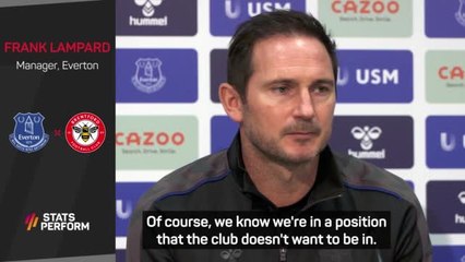 Lampard 'under no illusions' but eager to get to work with 'talented' Everton squad