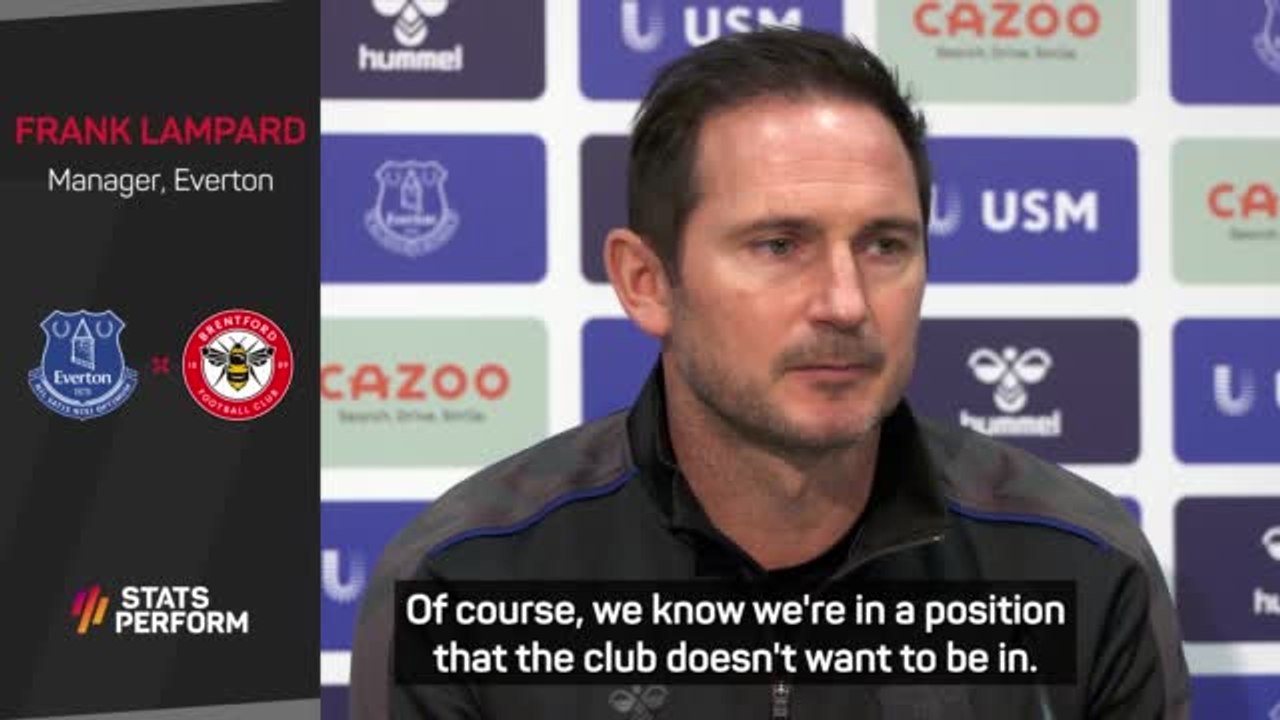 Lampard 'under no illusions' but eager to get to work with 'talented' Everton squad