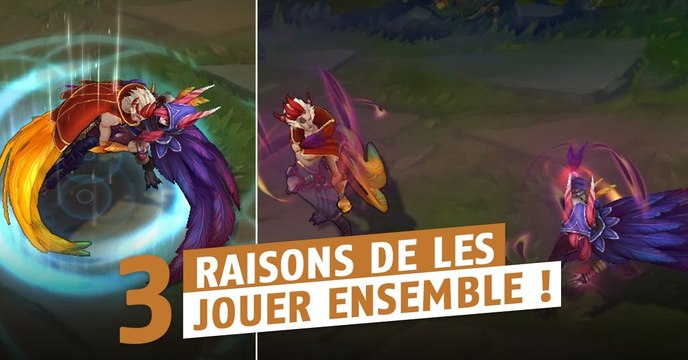 League of Legends : découvrez les synergies entre les deux nouveaux champions