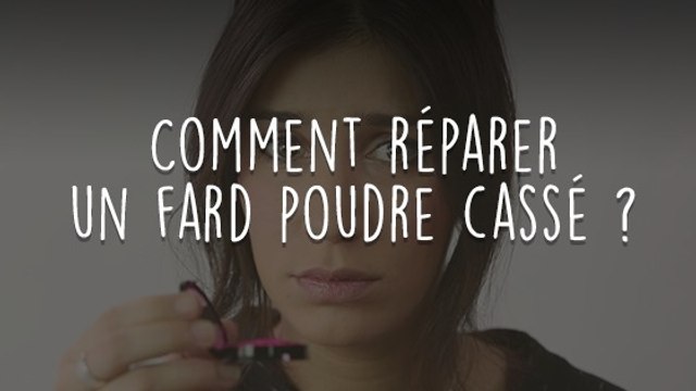 Maquillage : comment réparer un fard à paupières cassé