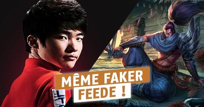 League of Legends : même Faker feede quand il joue Yasuo