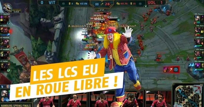 League of Legends : les joueurs professionnels ont profité du week-end pour troller