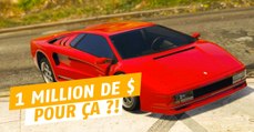 GTA 5 : la nouvelle voiture à 1 millions de dollars est buggée !