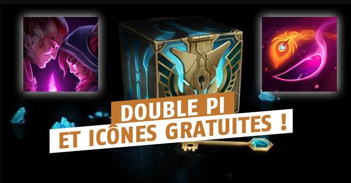 League of Legends : Riot annonce un week-end double PI et des icônes gratuites