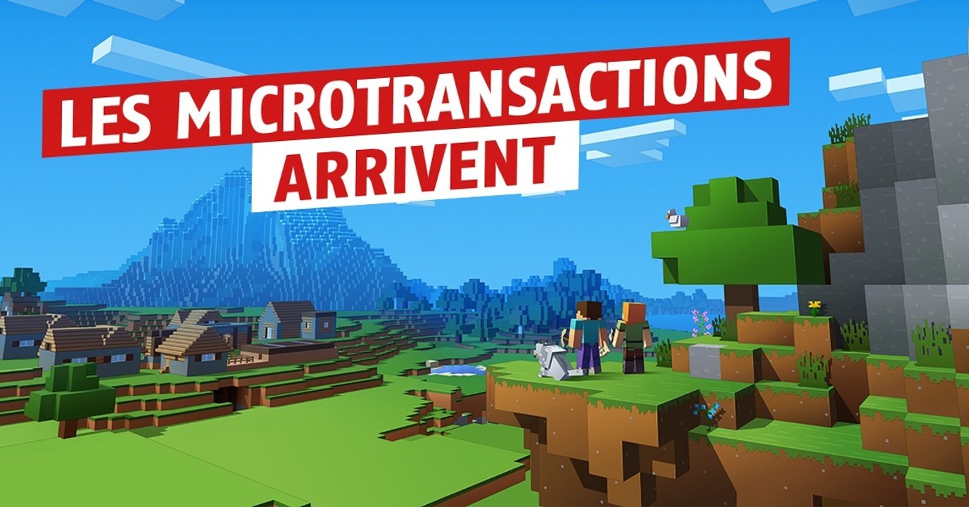 Minecraft crée la polémique avec une boutique de microtransactions