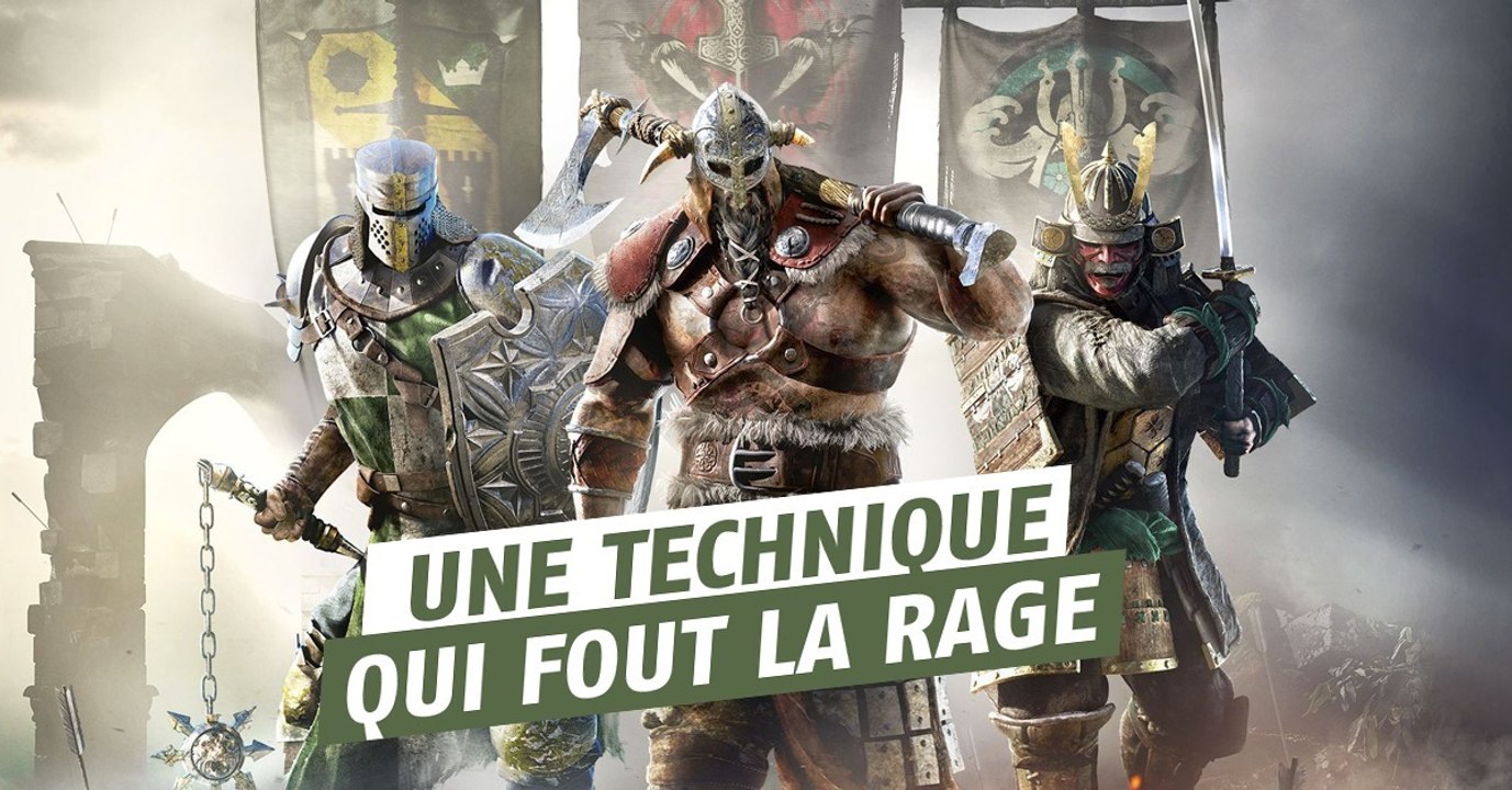 For Honor : l'un des meilleurs joueurs du jeu ragequit pour ne pas perdre de parties