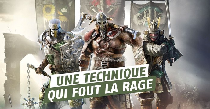 For Honor : l'un des meilleurs joueurs du jeu ragequit pour ne pas perdre de parties