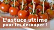 Astuce : comment couper des tomates cerises rapidement