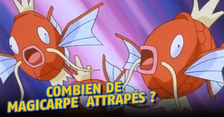 Pokémon Go : les joueurs ont attrapé un nombre incroyable de Magicarpe durant le Festival Aquatique