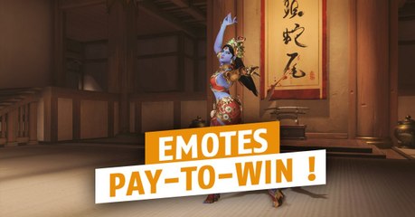 Overwatch : emotes abusées