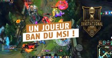 League of Legends : alors que le MSI n'a pas encore commencé, un joueur est déjà suspendu