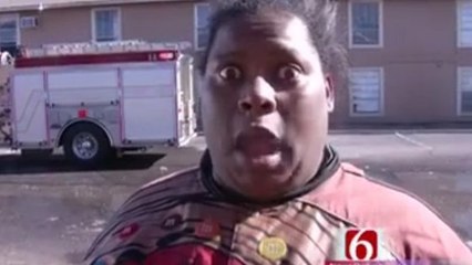 Aux États-Unis, l'interview d'une rescapée d'un incendie fait le buzz