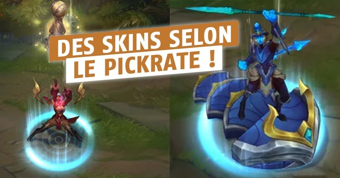 League of Legends : deux lignes de skins vont désormais dépendre des champions choisis par les pros