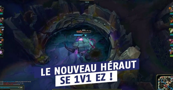 League of Legends : la technique pour facilement faire seul le nouveau Héraut