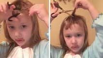 À 5 ans, elle filme son tuto coiffure complètement raté