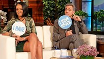 Rihanna et George Clooney jouent au jeu 