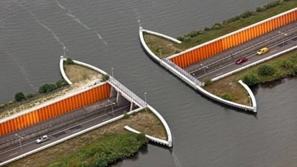 Pays-Bas : son aqueduc sous-marin est une petite merveille d'architecture