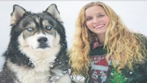 Elle adopte un husky abandonné, sans savoir qu'il allait lui sauver la vie