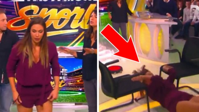 Touche pas à mon sport : la terrible chute de Clio Pajczer en plein direct