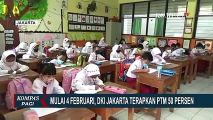 Tải video: Hari Ini, 4 Februari 2022 DKI Jakarta Terapkan Pembelajaran Tatap Muka 50%!