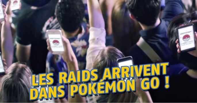 Pokémon GO : des raids et la master ball dans la dernière mise à jour