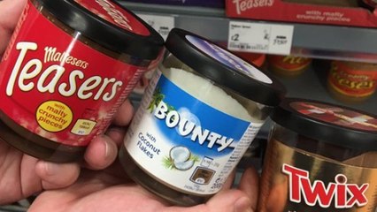 Twix, Bounty et Maltesers sortent leurs pâtes à tartiner, les gourmands vont être ravis