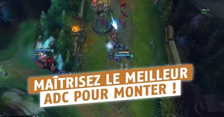 Video herunterladen: League of Legends : les conseils d'un joueur master sur l'ADC le plus classe, le plus beau et le plus efficace