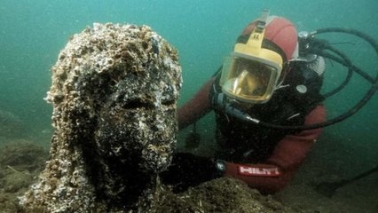 Egypte : la cité d'Héracleion refait surface après avoir passé plus d'un millénaire sous l'eau