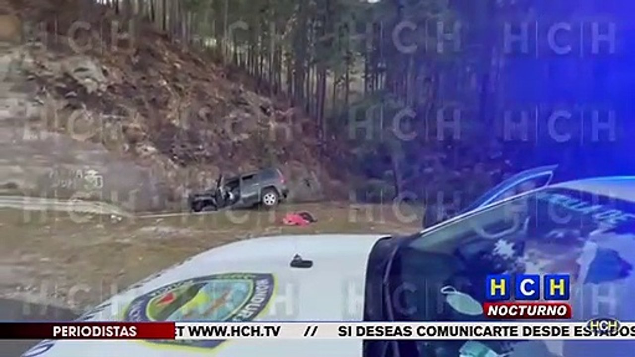 Fatal accidente vial deja una persona muerta en carretera al norte a la altura del sector de El Rodeo