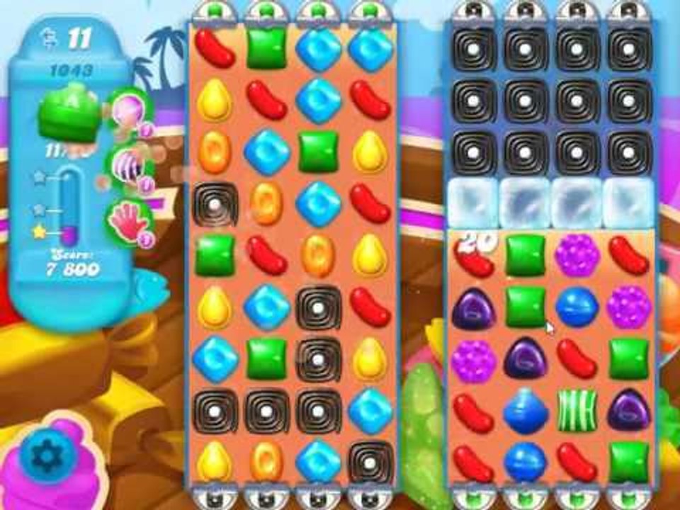 Candy Crush Soda Saga niveau 1043 : solution et astuces pour passer le level