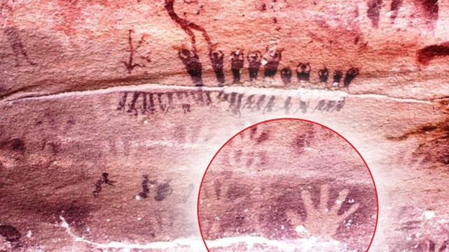 Des scientifiques découvrent la vérité sur des empreintes de mains vieilles de 8 000 ans dans une grotte