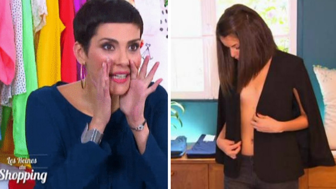Les Reines du shopping : Cristina Cordula sous le charme de la tenue très sensuelle choisie par Gaëlle