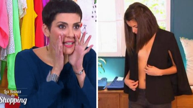 Les Reines du shopping : Cristina Cordula sous le charme de la tenue très sensuelle choisie par Gaëlle