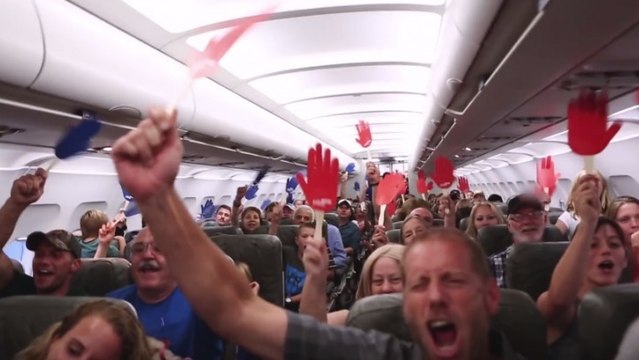 La compagnie aérienne américaine Jetblue a réalisé un jeu auquel chacun rêverait de participer !