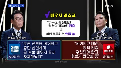 신문브리핑 2 "공수 바뀐 배우자 리스크…이재명 "송구" 국민의힘 "고발" 외 주요기사
