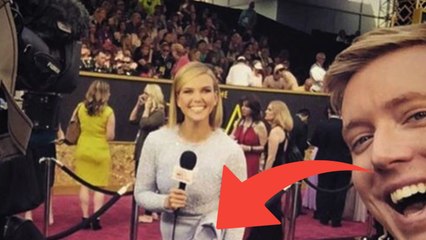 Oscars 2016 : la robe 'vagin' d'une journaliste fait le buzz