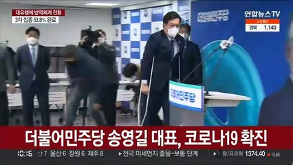 더불어민주당 송영길 대표, 코로나19 확진