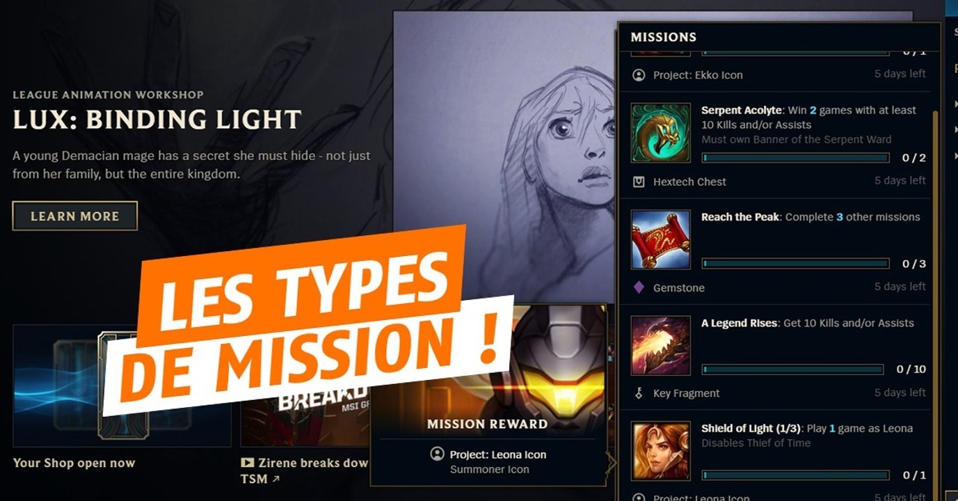 League of Legends : on sait à quel genre de missions on aura affaire au prochain patch