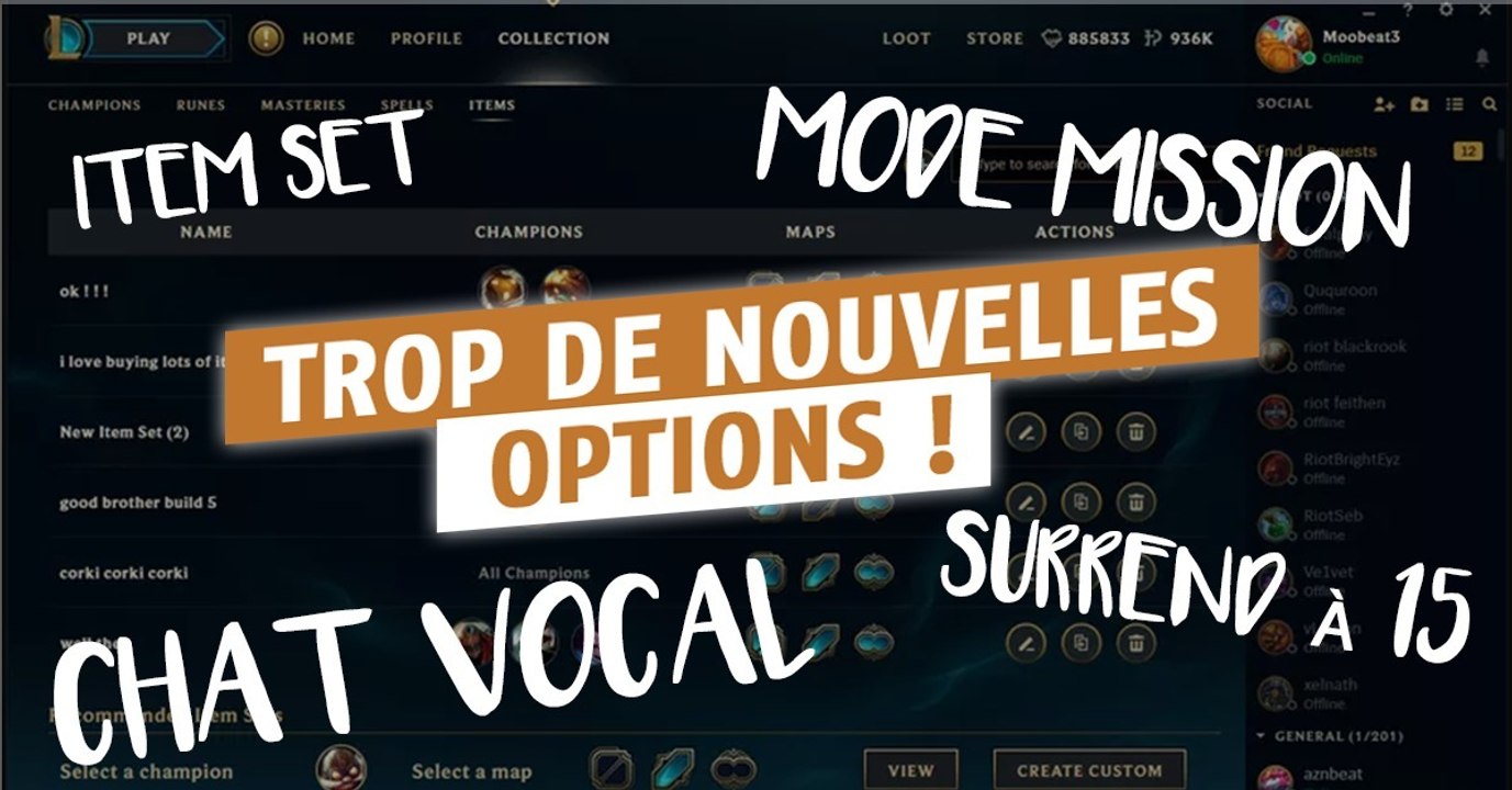 League of Legends : découvrez les nouvelles fonctionnalités du patch 7.10 et celles à venir